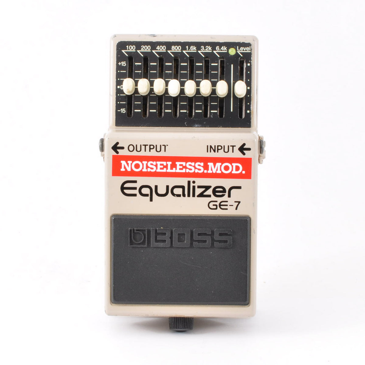 Boss GE-7 Modified Noiseless Equalizer PSA Made In Taiwan 2004 Effects Pedal Used From Japan #QS5360