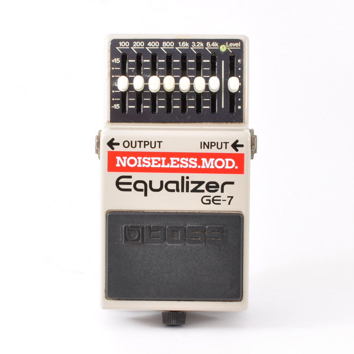 【Super Rare】 Boss GE-7 Modified Noiseless Equalizer Made in Japan 1983 Guitar Effects Pedal Used From Japan #297000