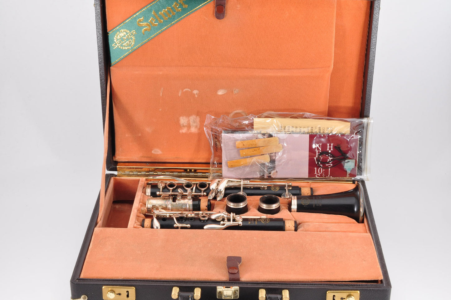 Selmer Series 10S Clarinet Bb Professional Model Made In France w/Case Mouthpiece Used From Japan #D7295