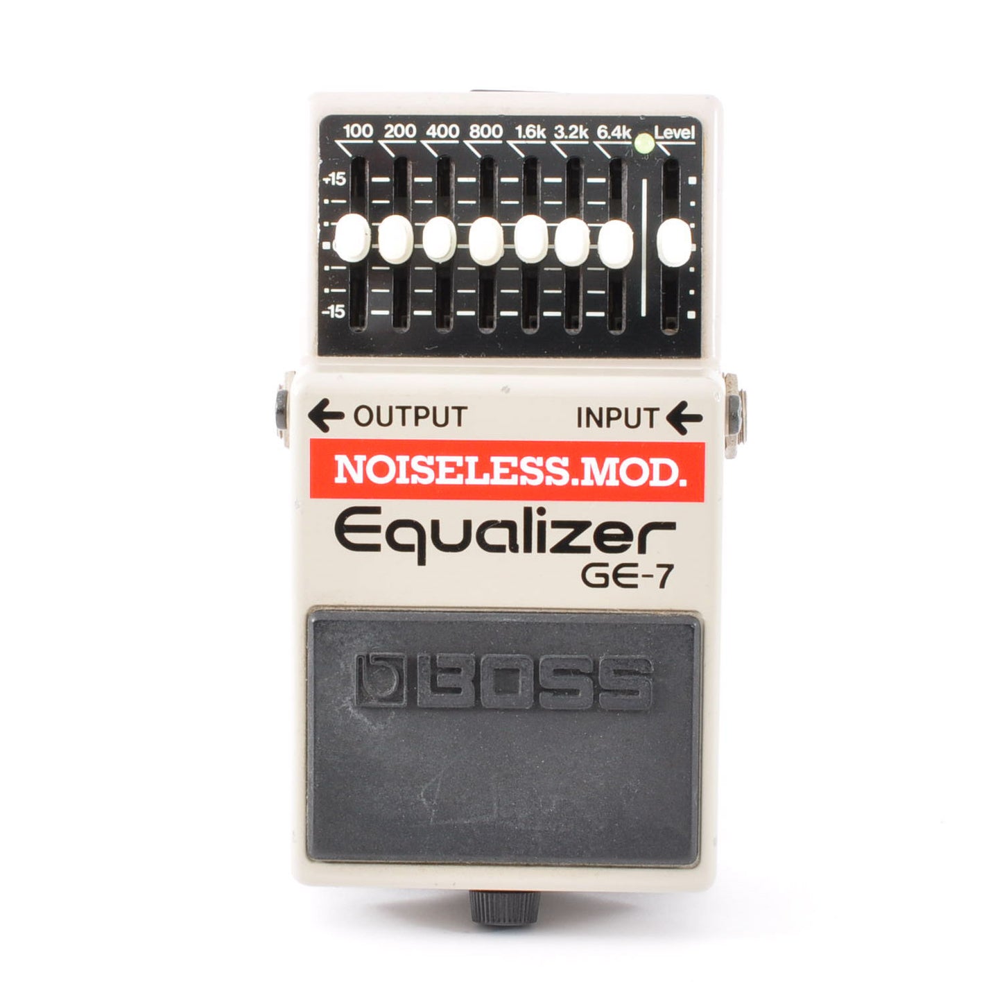 Boss GE-7 Modified Noiseless Equalizer PSA.OK Made In Japan 1991 Effects Pedal Used From Japan #QD31770
