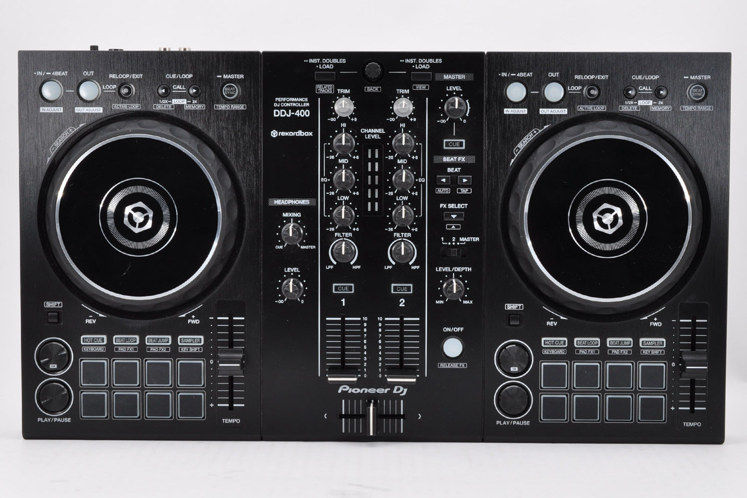 Pioneer DDJ-400 DJ Controller 2ch Channel Rekordbox w/Box & USB cable – DKY  JAPAN