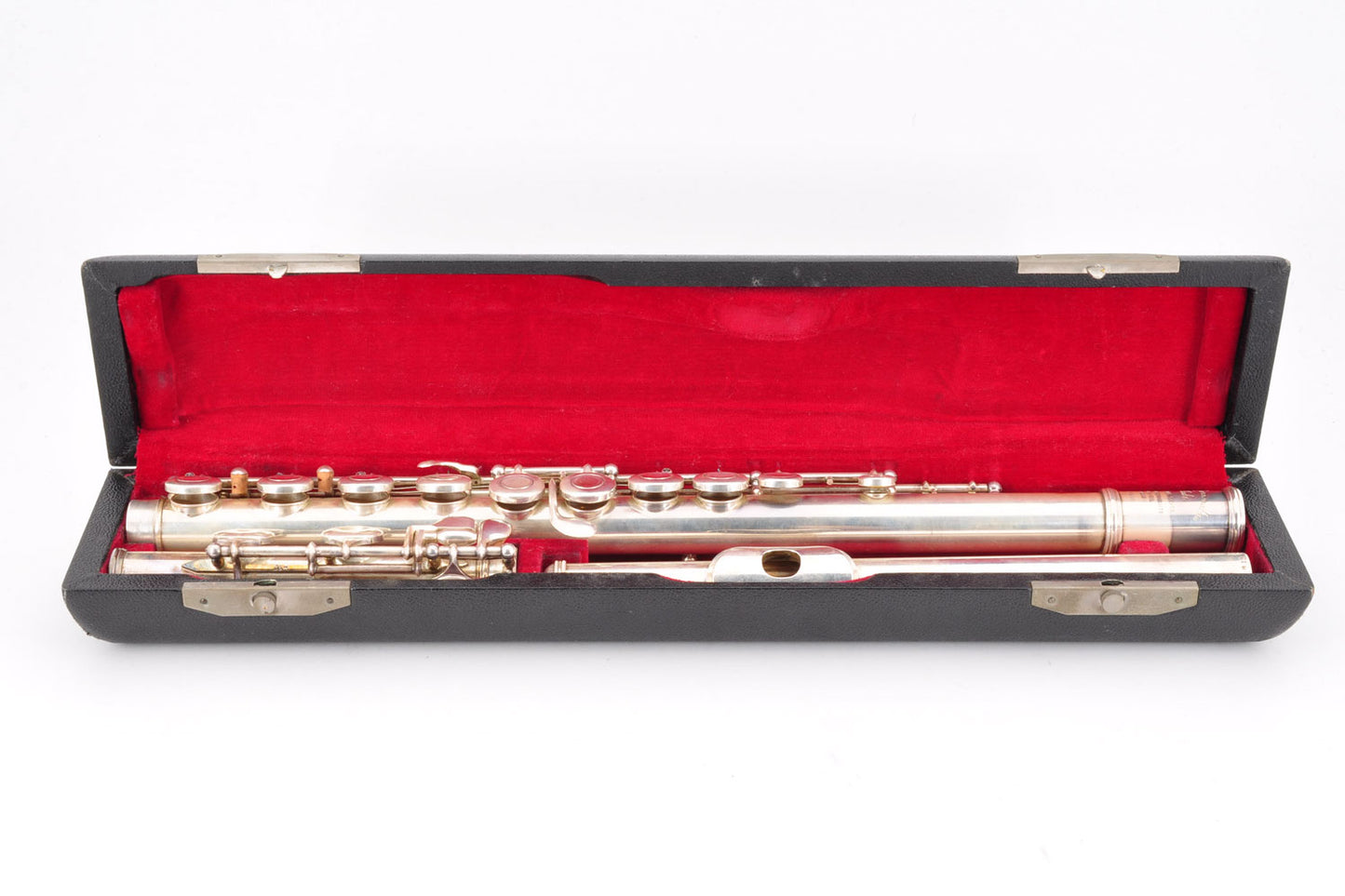 Muramatsu Flute Sterling Silver Made In Japan w/Case Used From Japan #01294