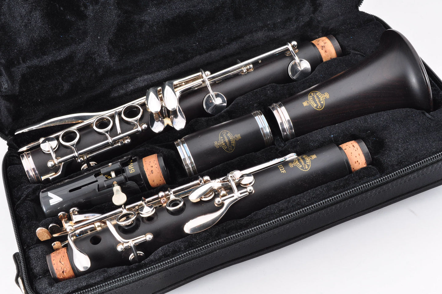 Buffet Crampon E12F Clarinet Made In Germany w/Case Mouthpiece Used From Japan #1217779