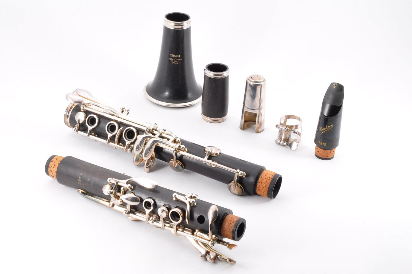 Yamaha YCL-450 Clarinet Bb w/CarryBag Mouthpiece Ligature Made In Japan Used From Japan #025825