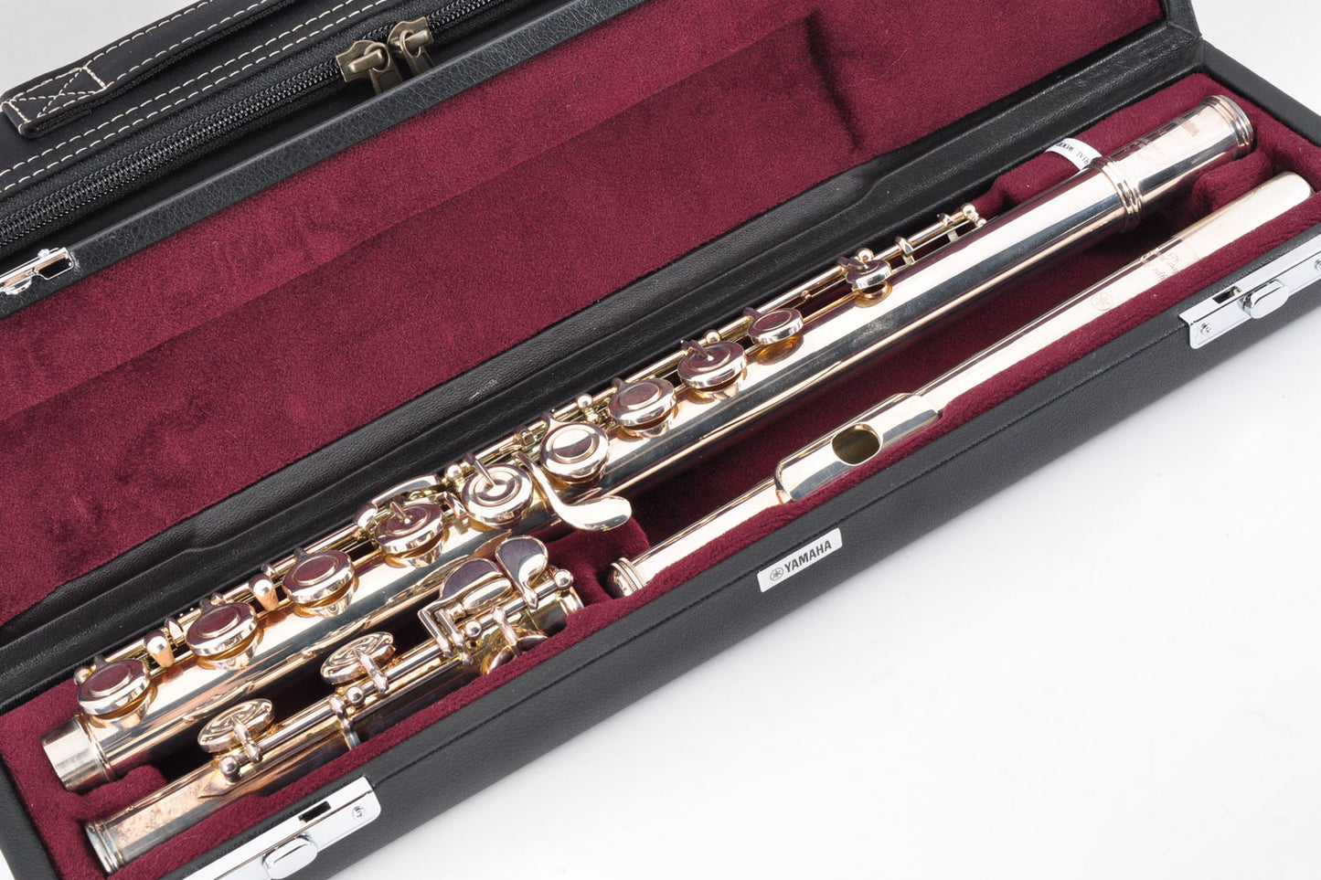 YAMAHA YFL-517 Flute Silver Professional Made In Japan w/Case Used From Japan #058111