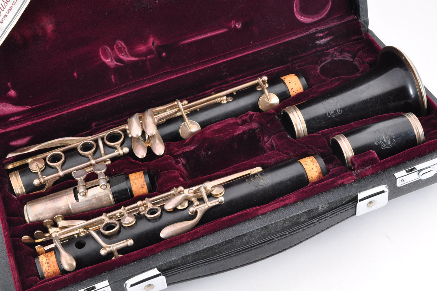 Yamaha YCL-851 Clarinet Custom CX Made In Japan w/Case Mouthpiece Used From Japan #002462
