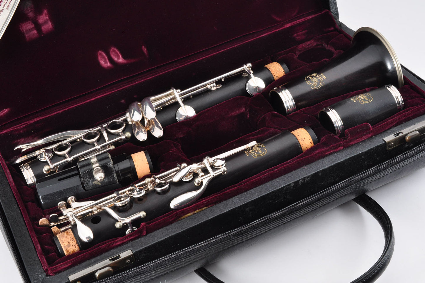 Yamaha YCL-852II Custom CS Clarinet Bb Made In Japan w/Case Used From Japan #07580