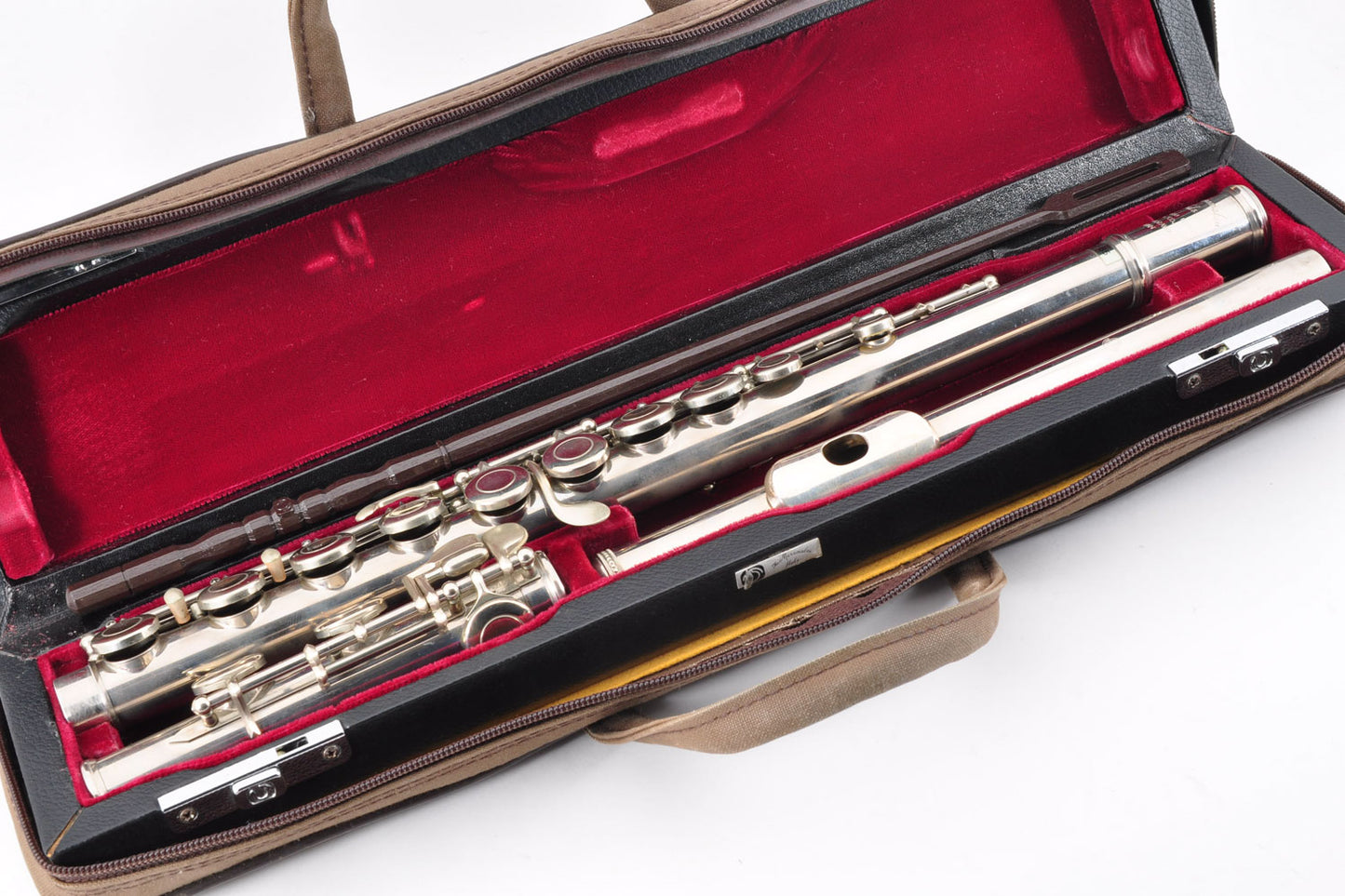 Muramatsu Flute M-85 Made In Japan Tokorozawa w/Case Used From Japan #Z7879