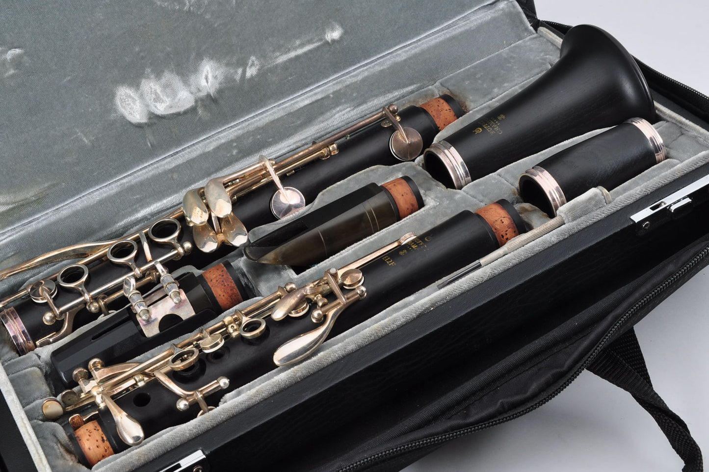 Buffet Crampon E-12F Bb Clarinet Made In Germany w/Case Mouthpiece Ligature Used From Japan #1257583
