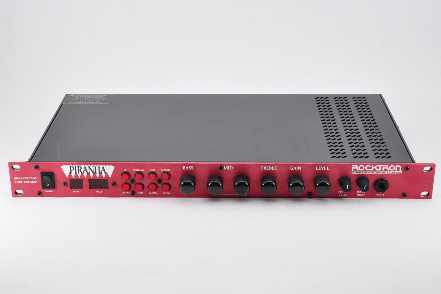Rocktron Piranha High Voltage Tube Guitar Preamp Rackmount Made In U.S.A. Used From Japan #27549