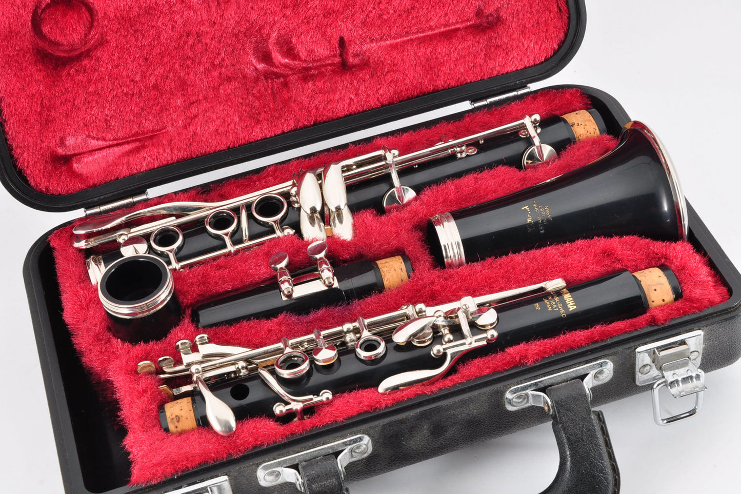 Yamaha YCL-252 Clarinet Bb Made In Japan w/Case Mouthpiece Used From Japan #001933