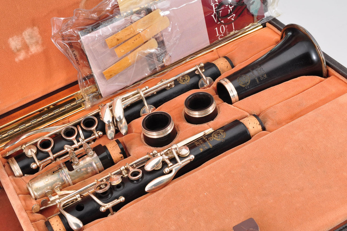 Selmer Series 10S Clarinet Bb Professional Model Made In France w/Case Mouthpiece Used From Japan #D7295