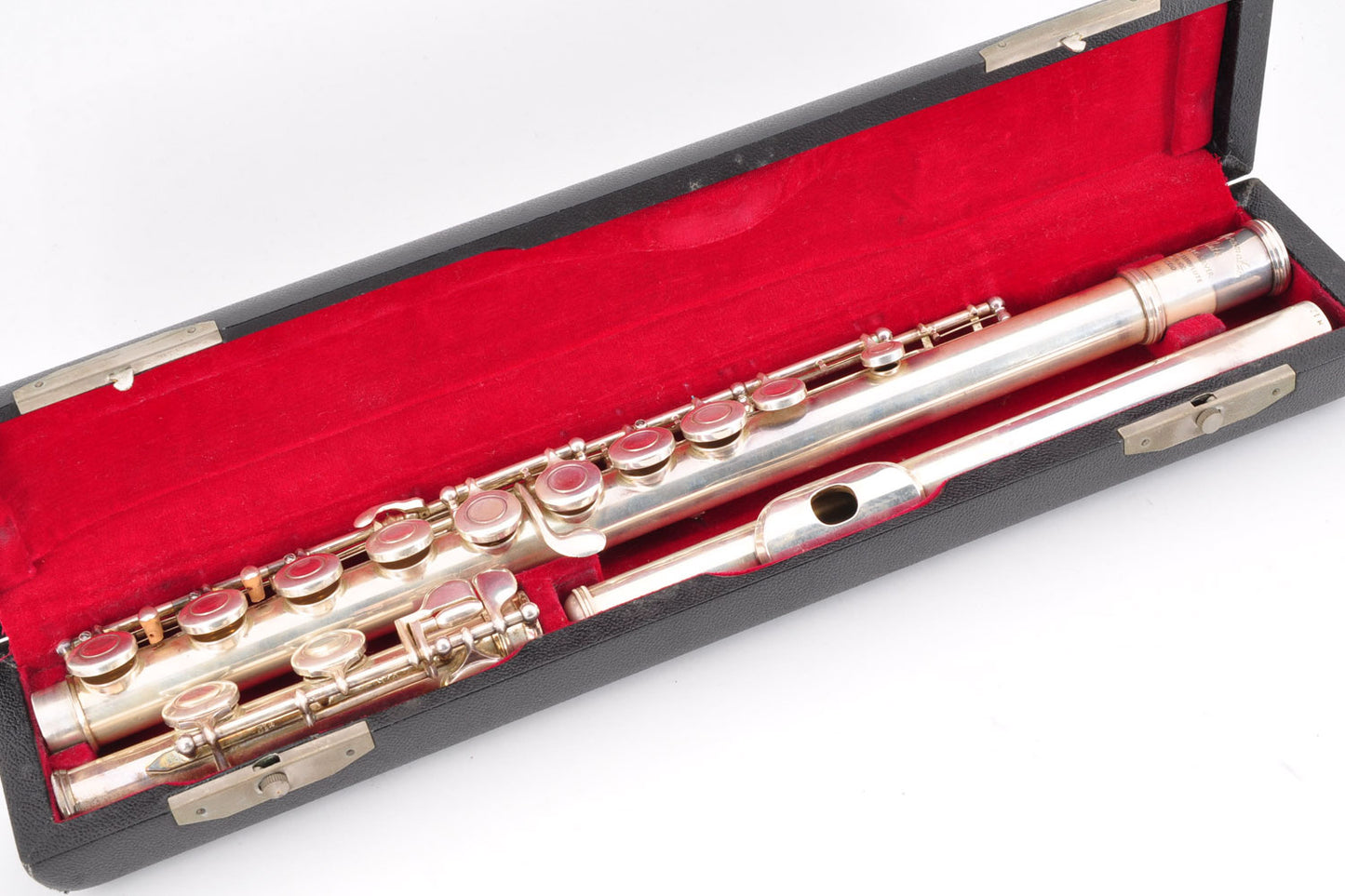 Muramatsu Flute Sterling Silver Made In Japan w/Case Used From Japan #01294