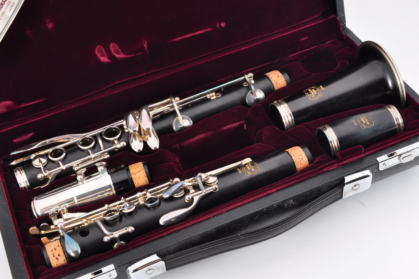 Yamaha YCL-852II Custom CS Clarinet Bb Made In Japan w/Case Used From Japan #04345