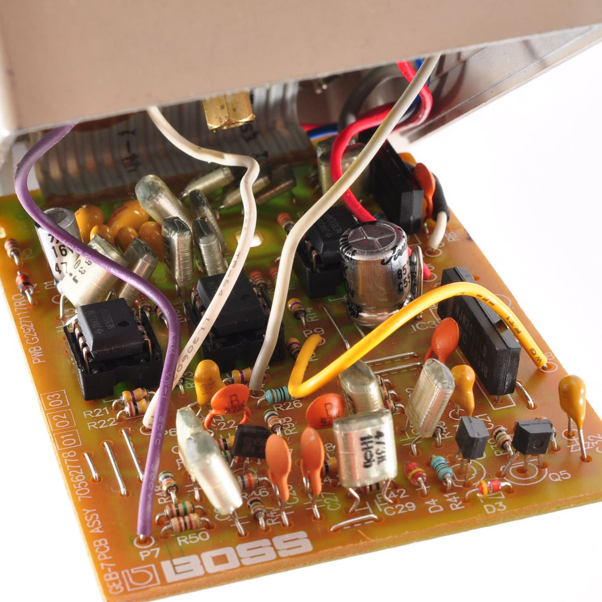 Boss GEB-7 Modified Noiseless For Bass Equalizer Pedal Made in Taiwan 2007 Mod Used From Japan #GV85848