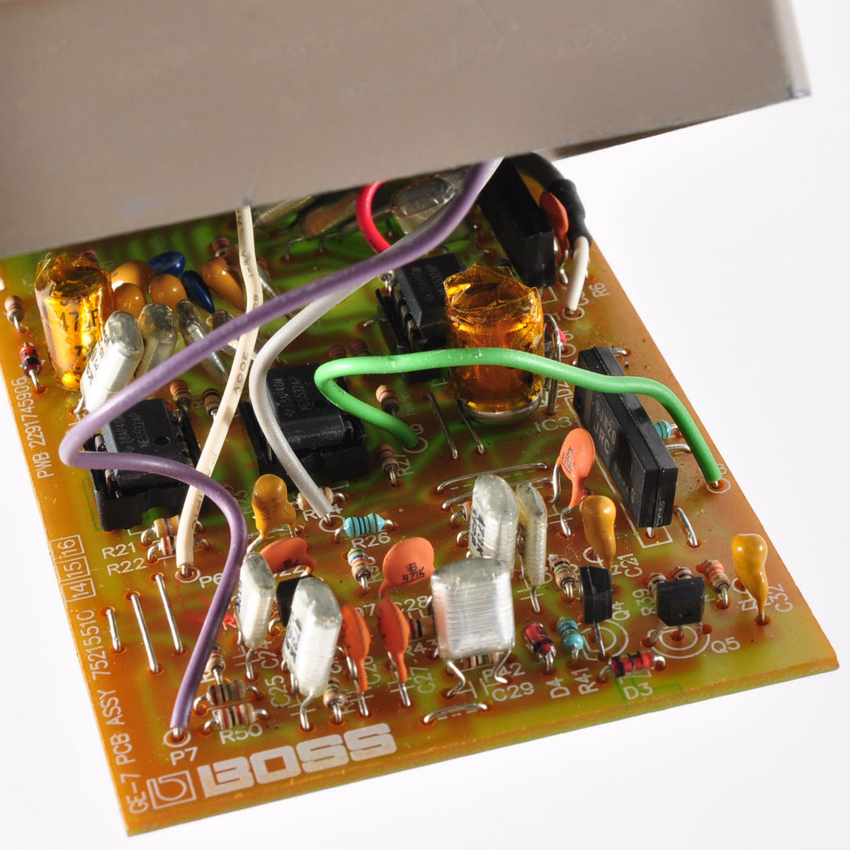 Boss GE-7 Modified Noiseless Equalizer PSA Made In Taiwan 2004 Effects Pedal Used From Japan #QS5360