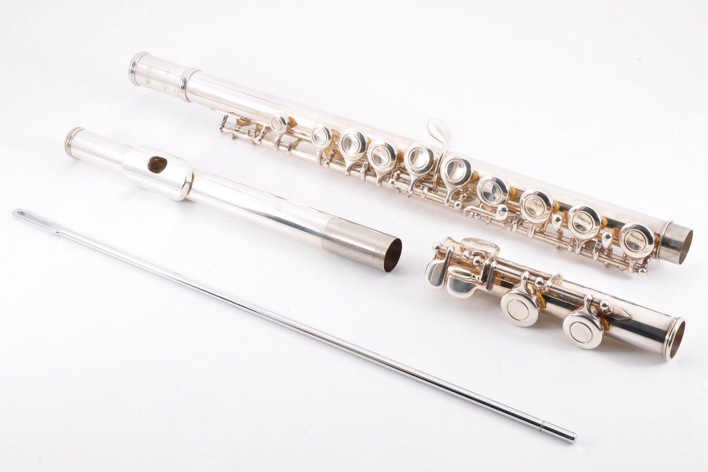 Yamaha Flute YFL-221 Silver Made in Japan w/Hardcase Used From Japan #616209P