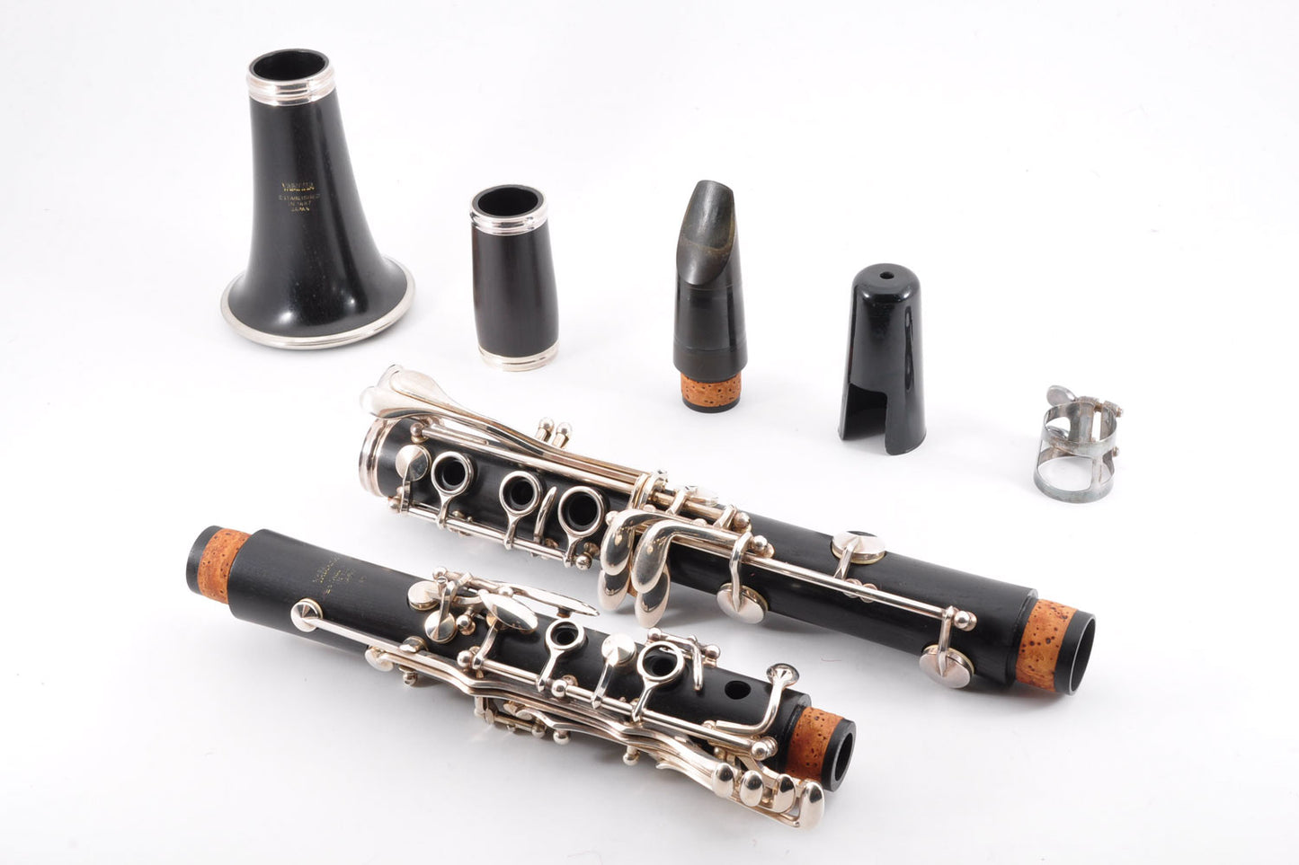 Yamaha YCL-452 Clarinet Bb w/Case Mouthpiece Made In Japan Used From Japan #006343