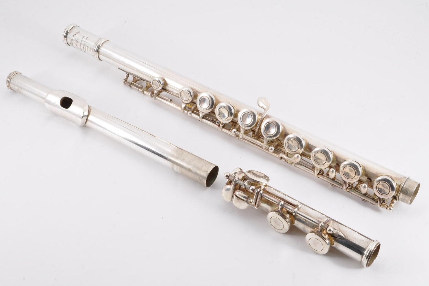 Muramatsu Standard Flute Made In Japan Tokorozawa w/Case Used From Japan #01667
