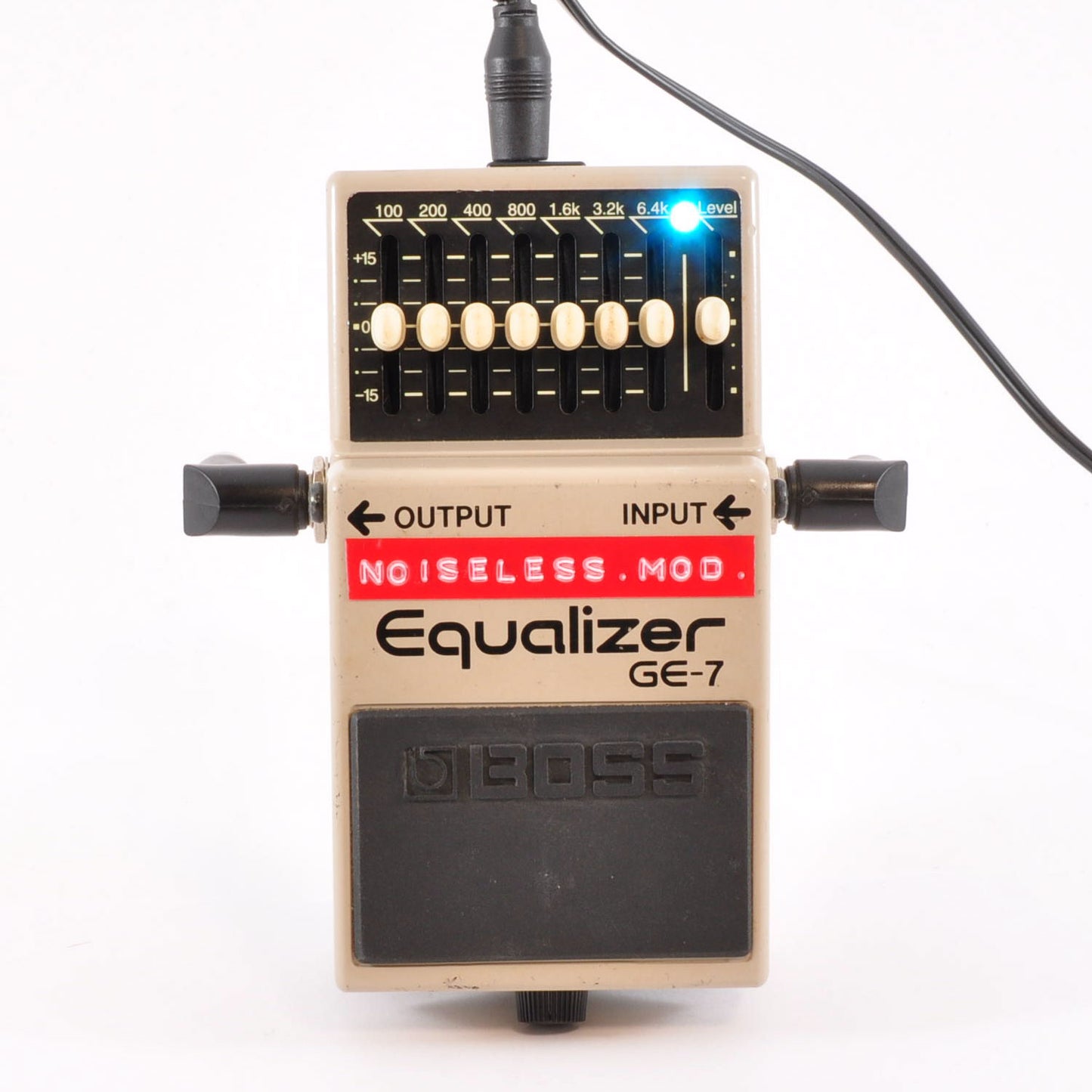 Boss GE-7 Modified Noiseless Equalizer PSA Guitar Effects Pedal Used From Japan #YX30404