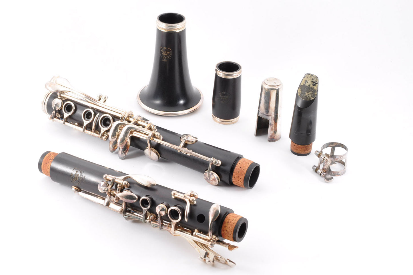 Yamaha YCL-851II Clarinet Custom CX Made In Japan w/Case Mouthpiece Used From Japan #008478