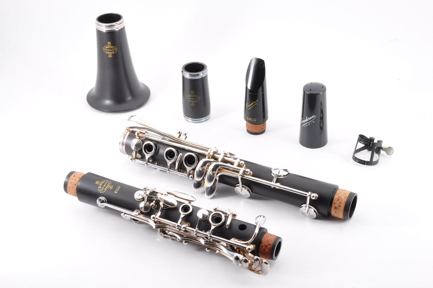 Buffet Crampon E12F Clarinet Made In Germany w/Case Mouthpiece Used From Japan #1217779