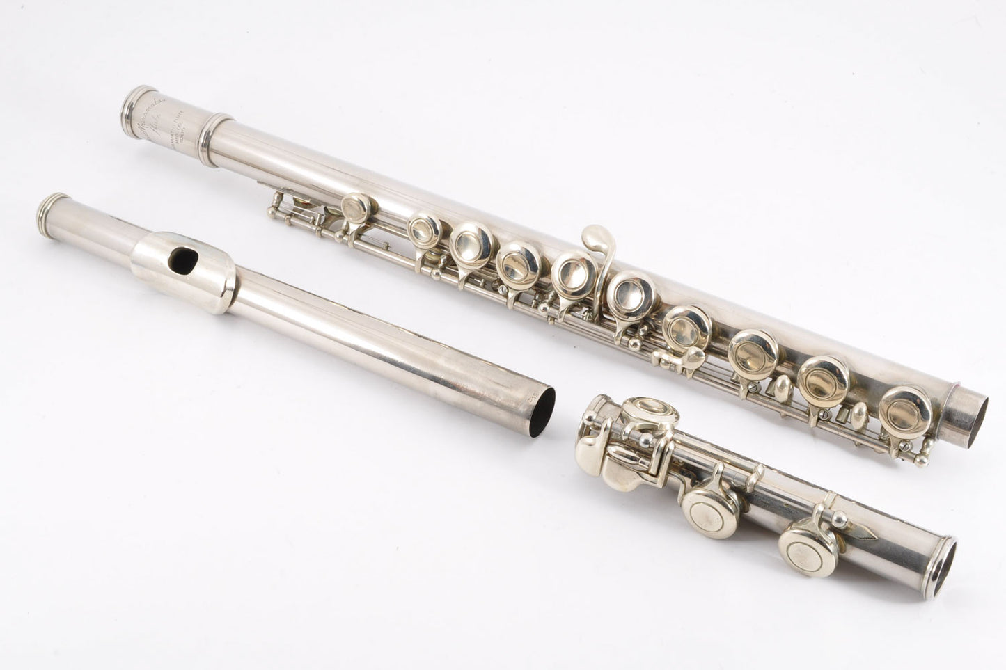 Muramatsu Flute M-85 Musical Instrument Made in Japan w/Case Used Fm JP #Z12