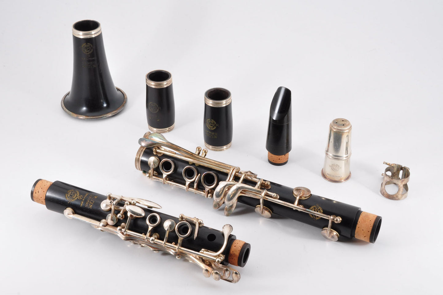 Selmer Series 10S Clarinet Bb Professional Model Made In France w/Case Mouthpiece Used From Japan #D7295