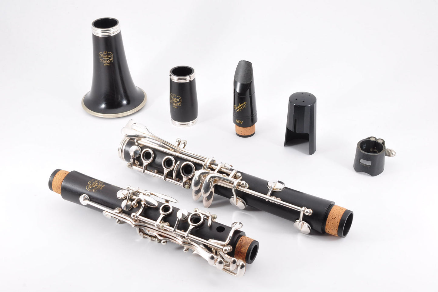 Yamaha YCL-852II Custom CS Clarinet Bb Made In Japan w/Case Used From Japan #07580