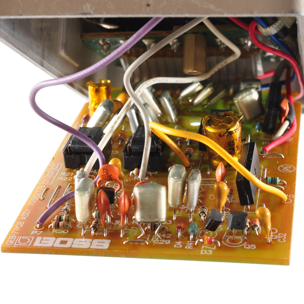 Boss GEB-7 Modified Noiseless For Bass Equalizer Pedal Made in Taiwan 2004 Mod Used From Japan #ES68068