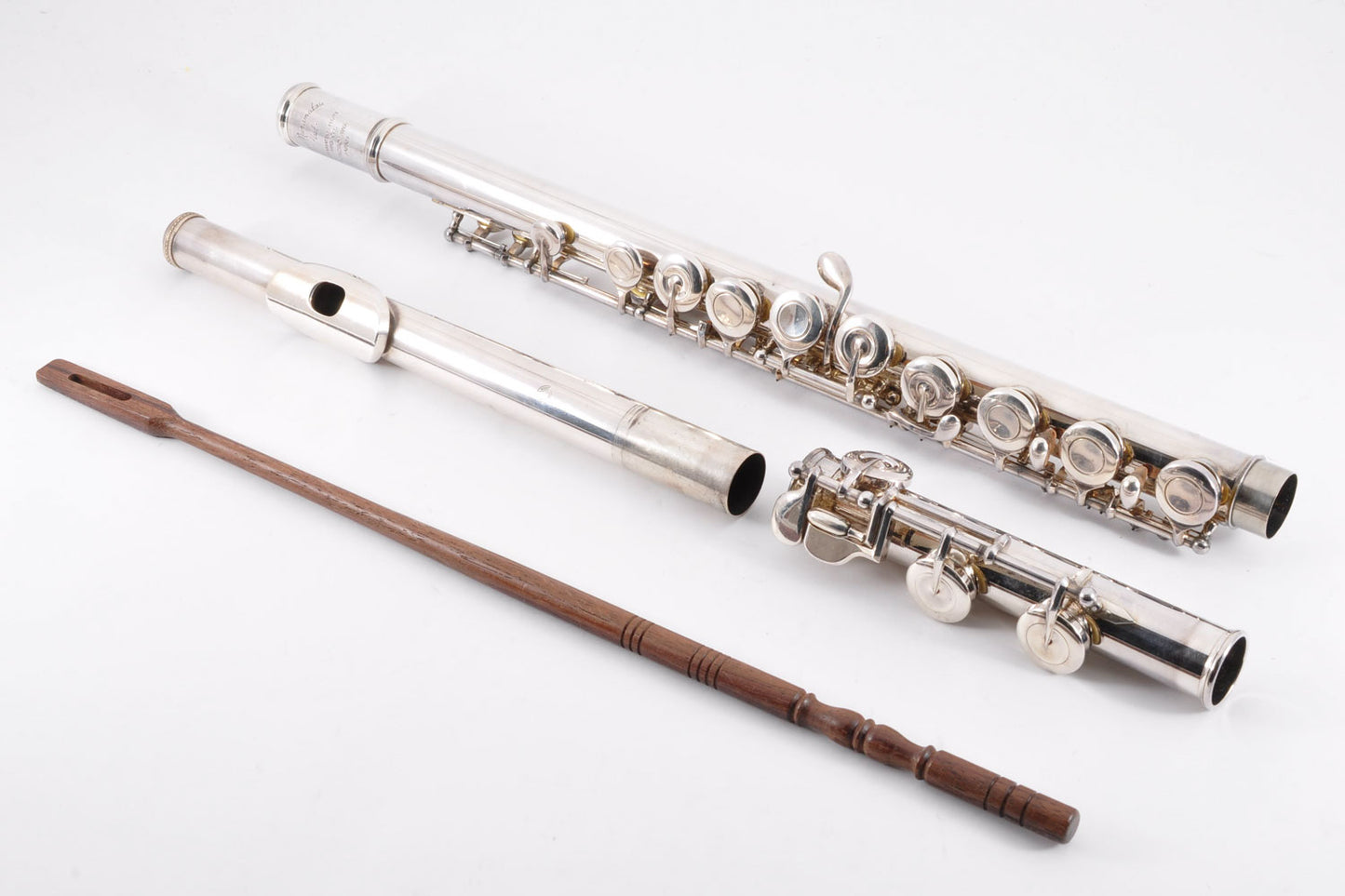 Muramatsu Flute EX Made In Japan Tokorozawa w/Case Used From Japan #12662