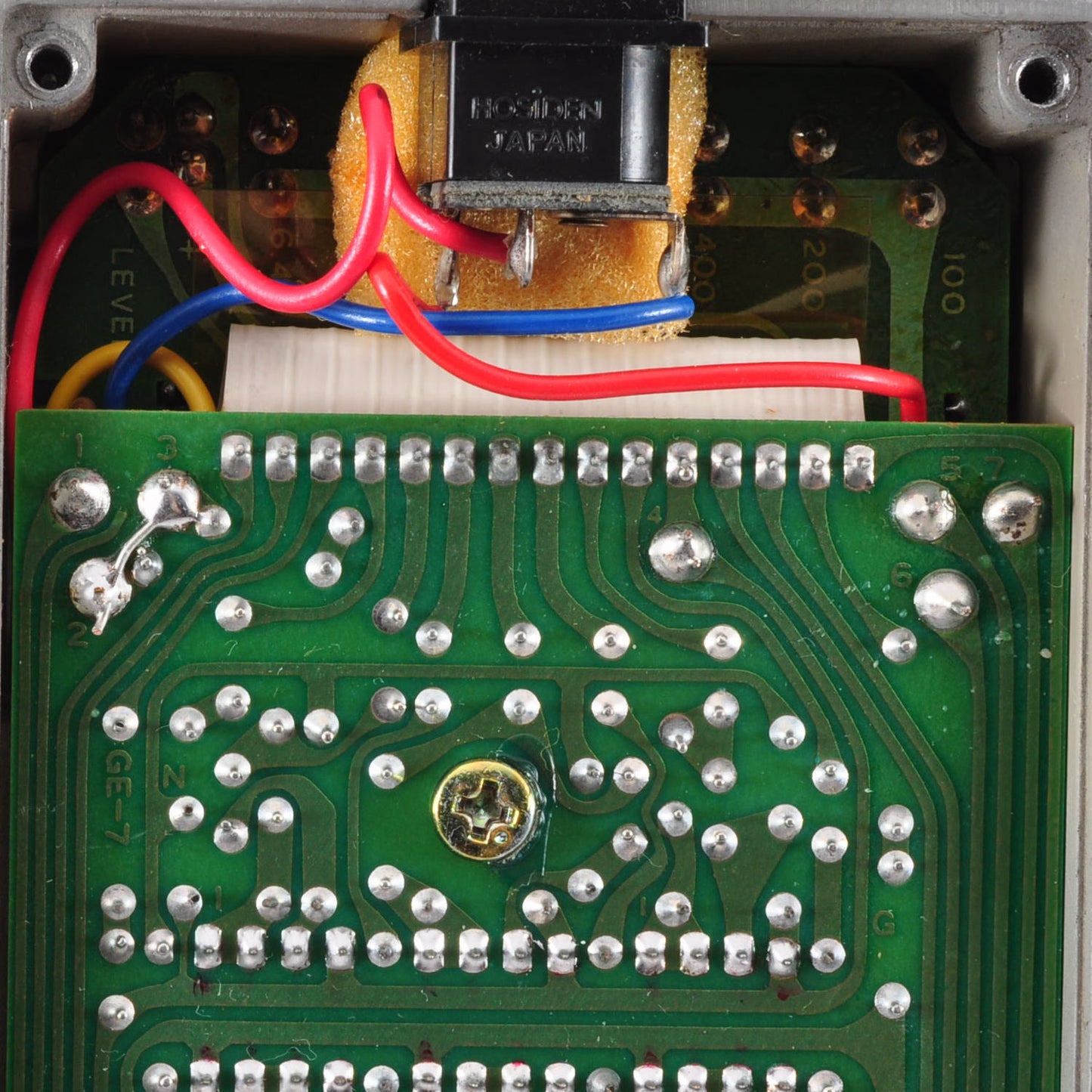 Boss GE-7 Modified Noiseless Equalizer PSA.OK Made In Japan 1991 Effects Pedal Used From Japan #QD31770
