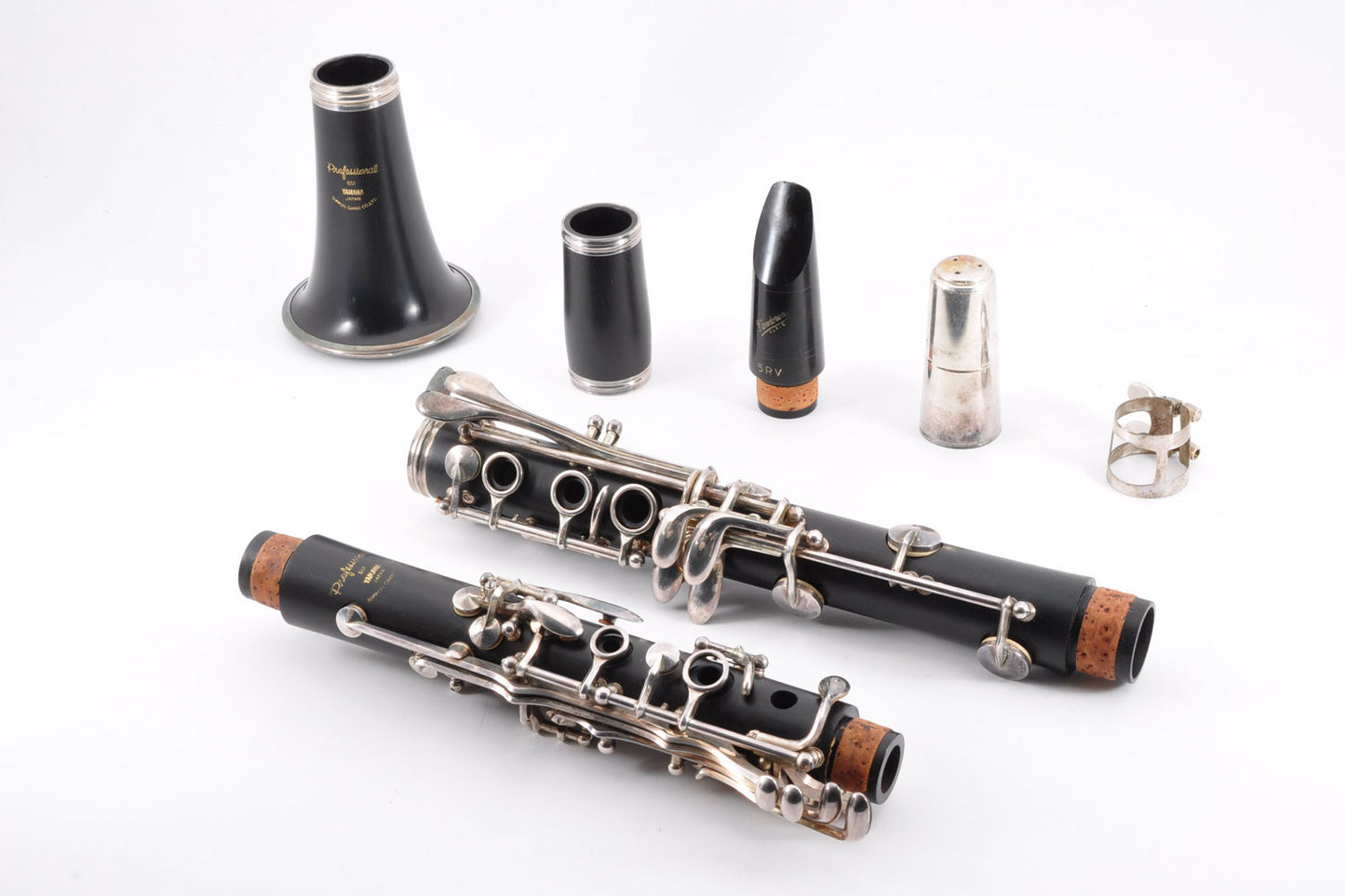Yamaha YCL-651 Clarinet Bb w/Case Mouthpiece Ligature Made In Japan Used From Japan #004030