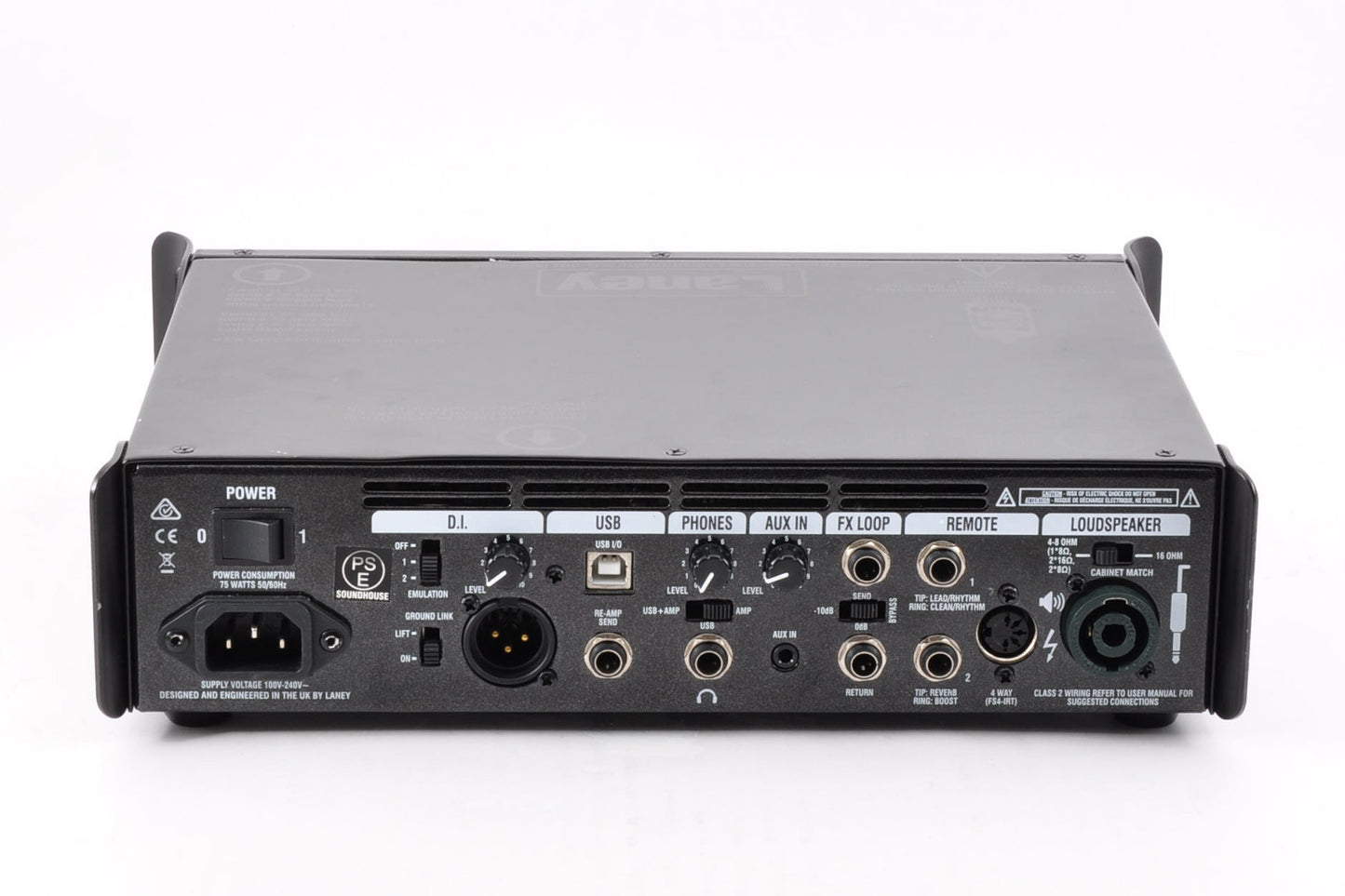 Laney IRT-SLS Ironheart Watt Tube Pre Guitar Amplifer Head w/Footswitch Used From Japan