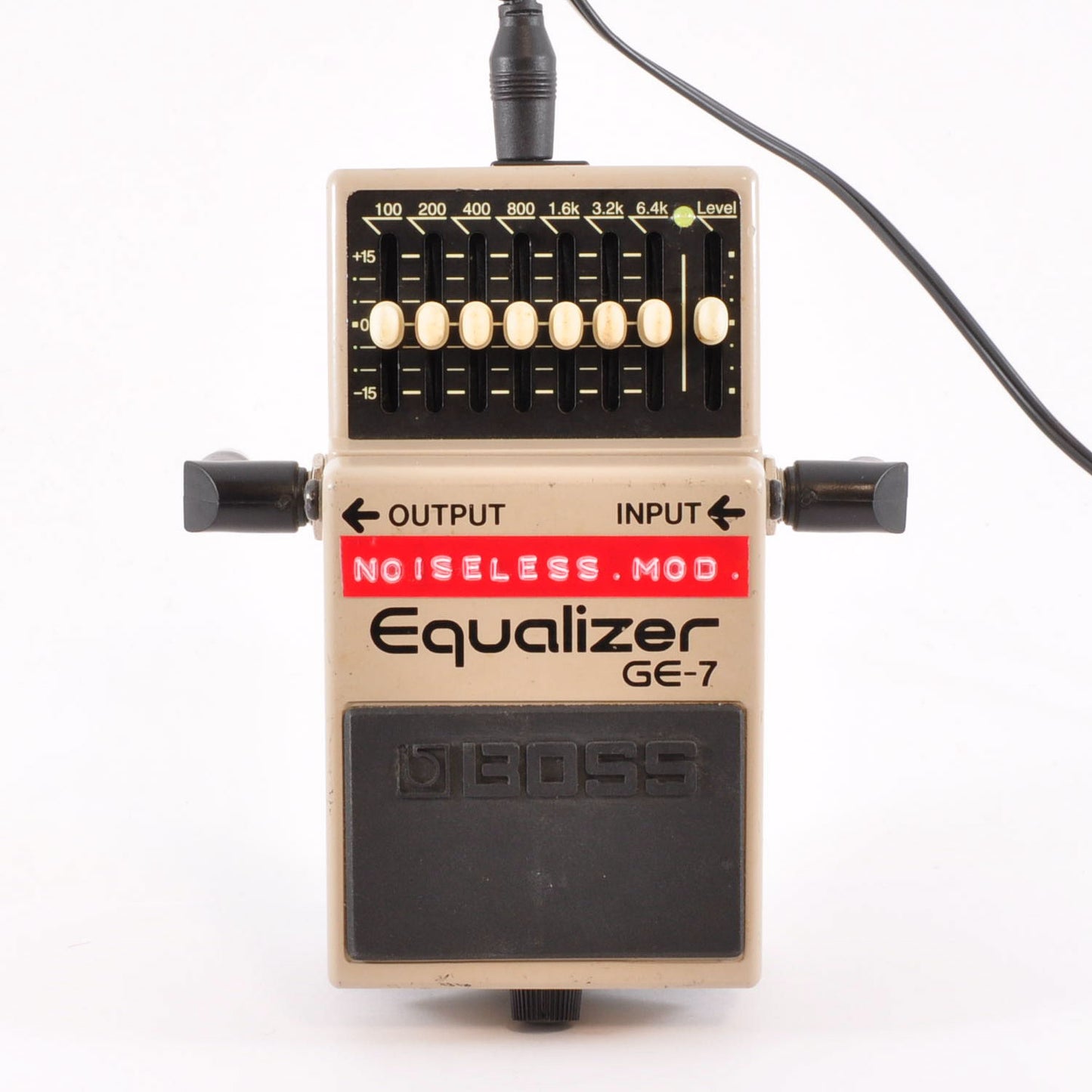 Boss GE-7 Modified Noiseless Equalizer PSA Guitar Effects Pedal Used From Japan #YX30404
