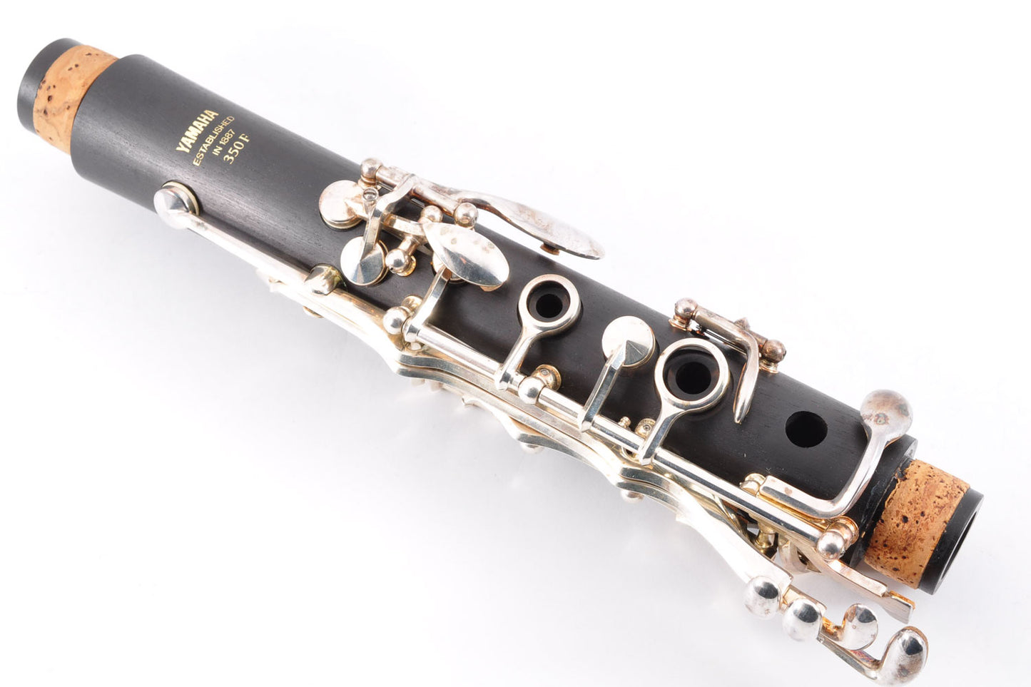 Yamaha YCL-350F Clarinet Bb w/Case Mouthpiece Ligature Made In Japan Used From Japan #002167