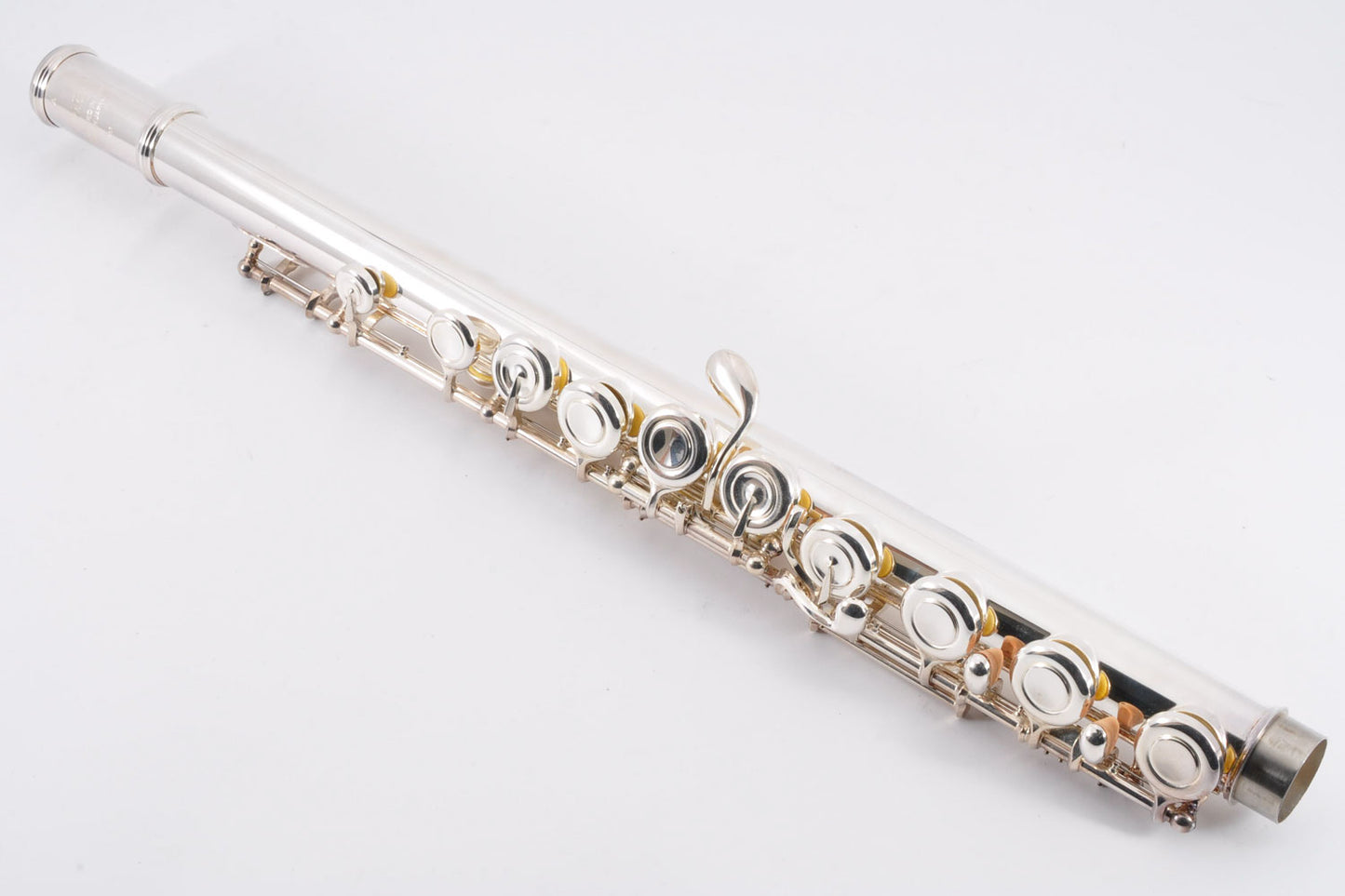 Yamaha YFL-451 Flute Silver w/Hardcase Made in Japan Used From Japan #017608