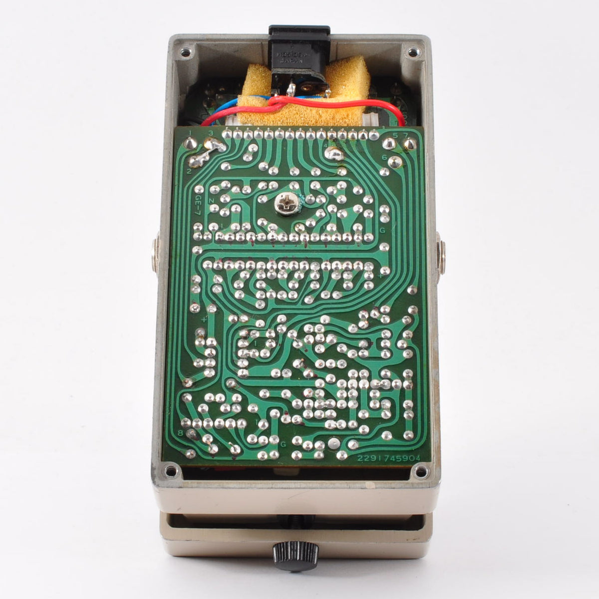 Boss GE-7 Modified Noiseless Equalizer Made In Taiwan 1995 PSA.OK Guitar Effects Pedal UsedJ From Japan #DH22866