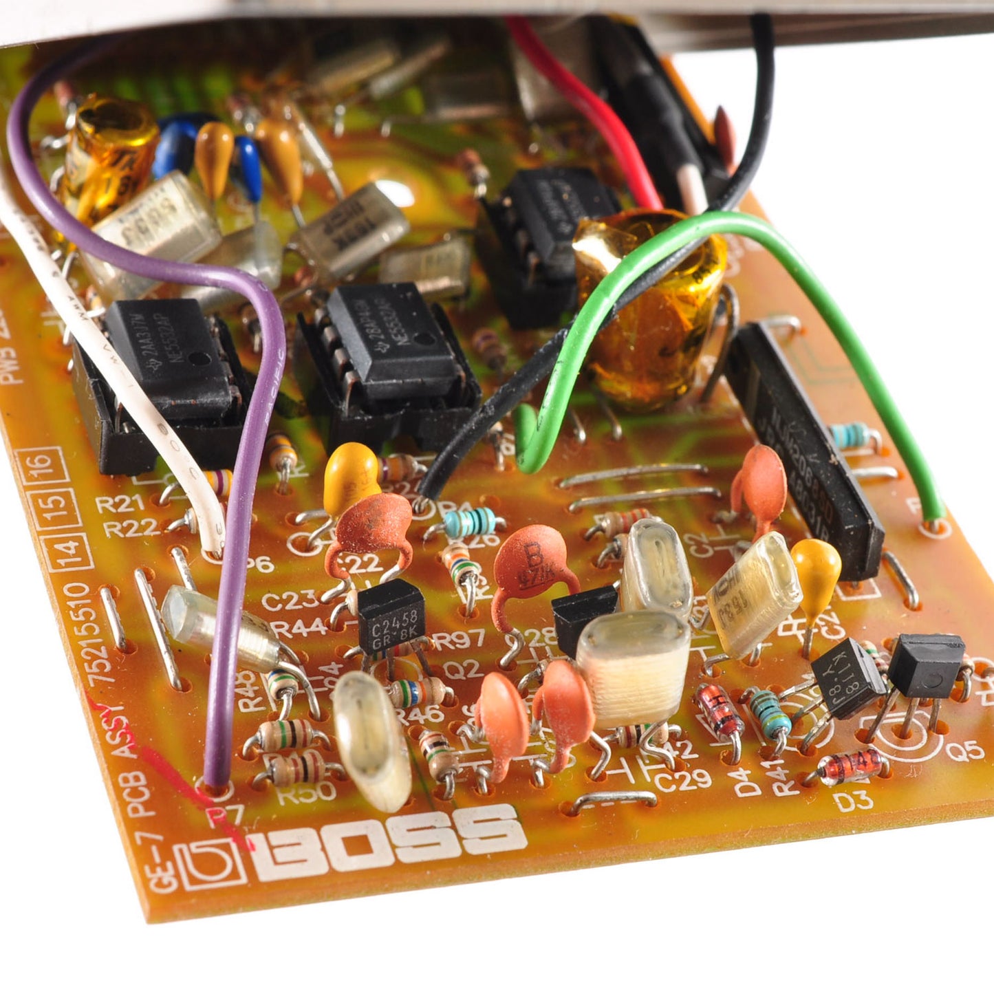 Boss GE-7 Modified Noiseless Equalizer PSA Made In Taiwan 1999 Effects Used From Japan #IM27542