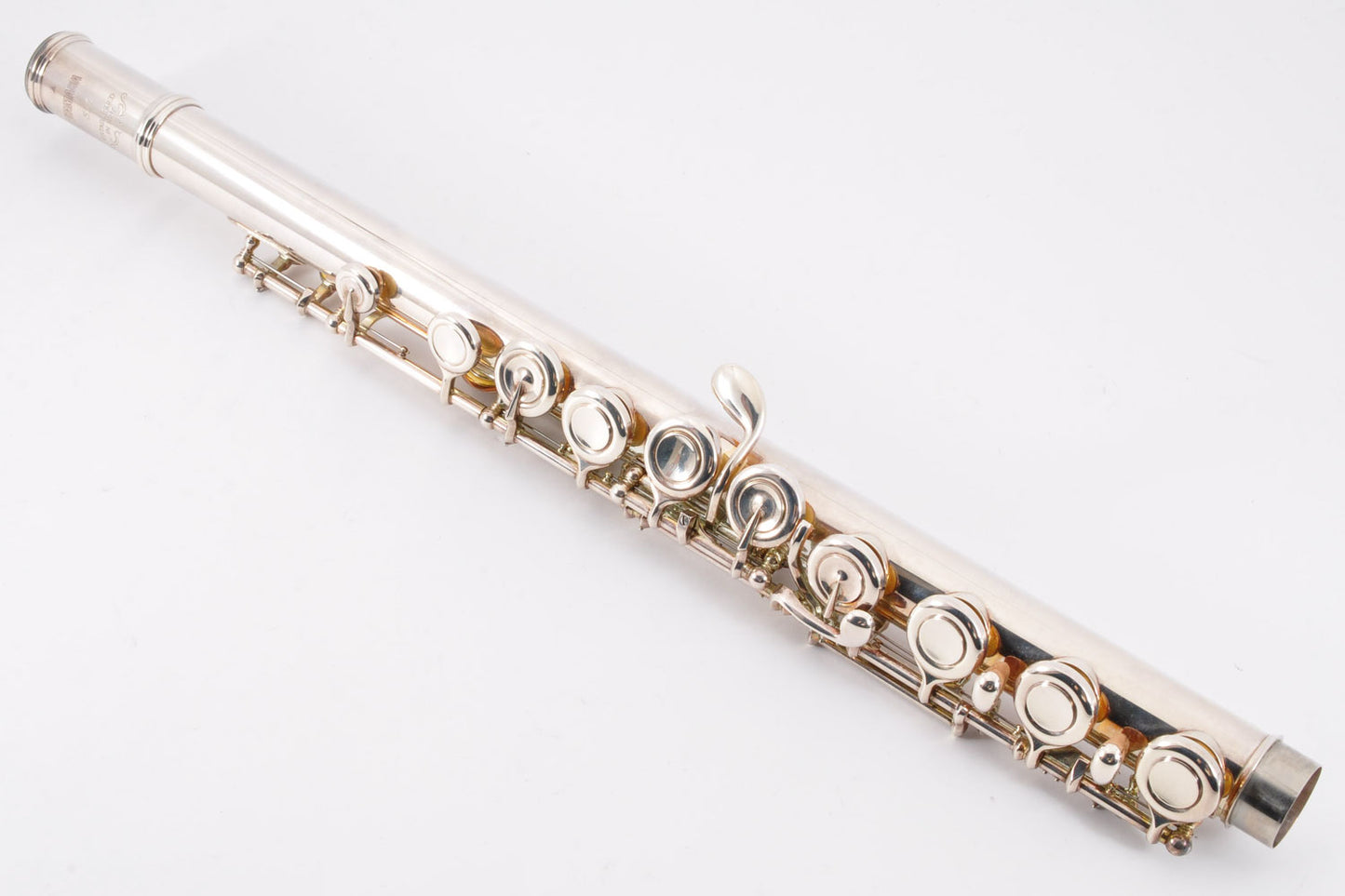 YAMAHA YFL-517 Flute Silver Professional Made In Japan w/Case Used From Japan #058111