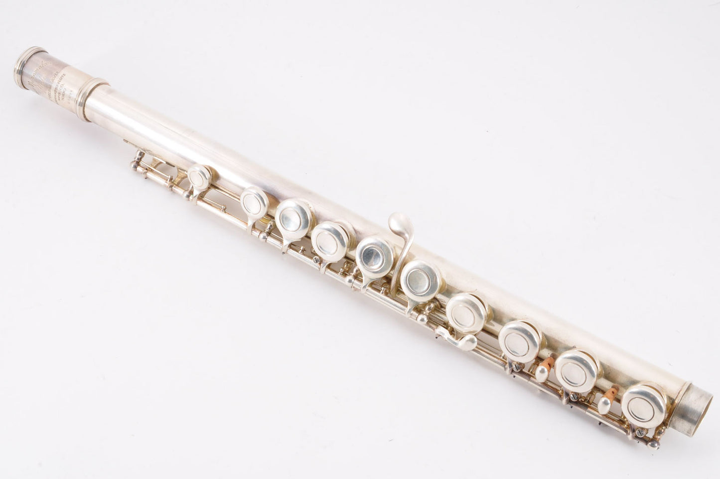 Muramatsu Flute Sterling Silver Made In Japan w/Case Used From Japan #01294