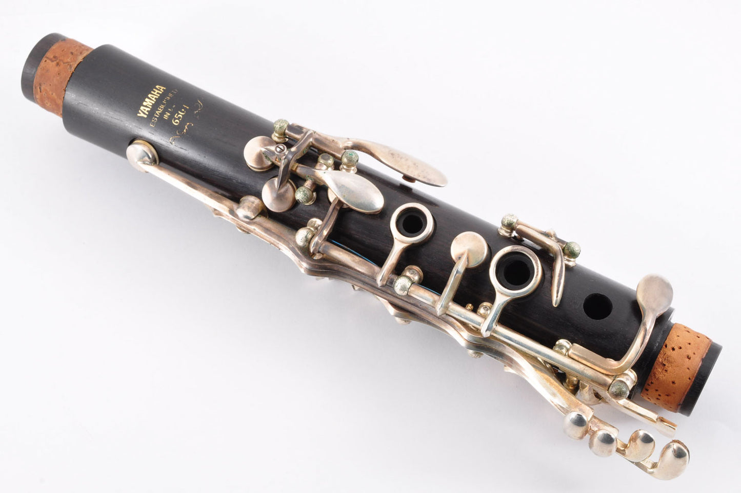 Yamaha YCL-650F Clarinet Bb w/Case Mouthpiece Ligature Made In Japan Used From Japan #004076