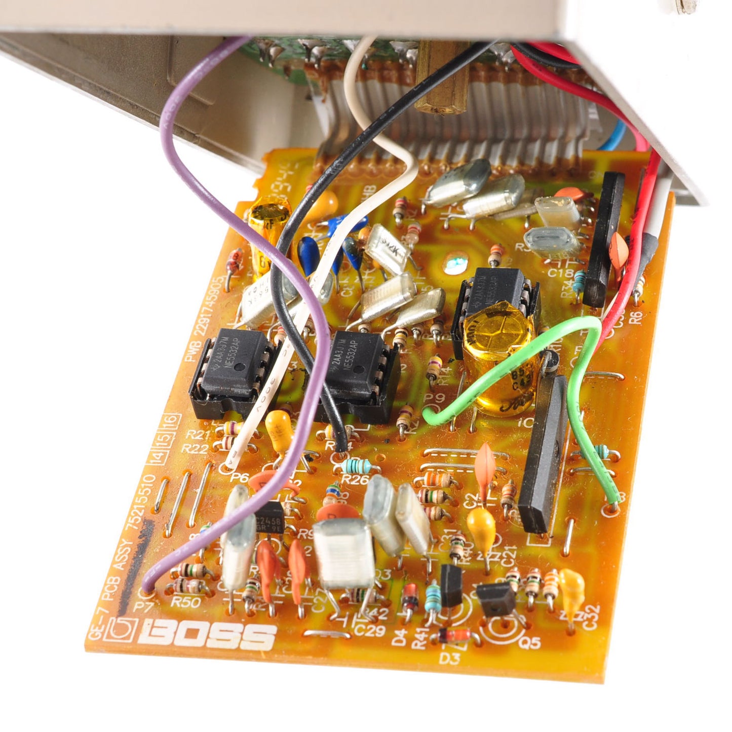 Boss GE-7 Modified Noiseless Equalizer PSA Made In Taiwan 2000 Effects Pedal Used From Japan #JN07246