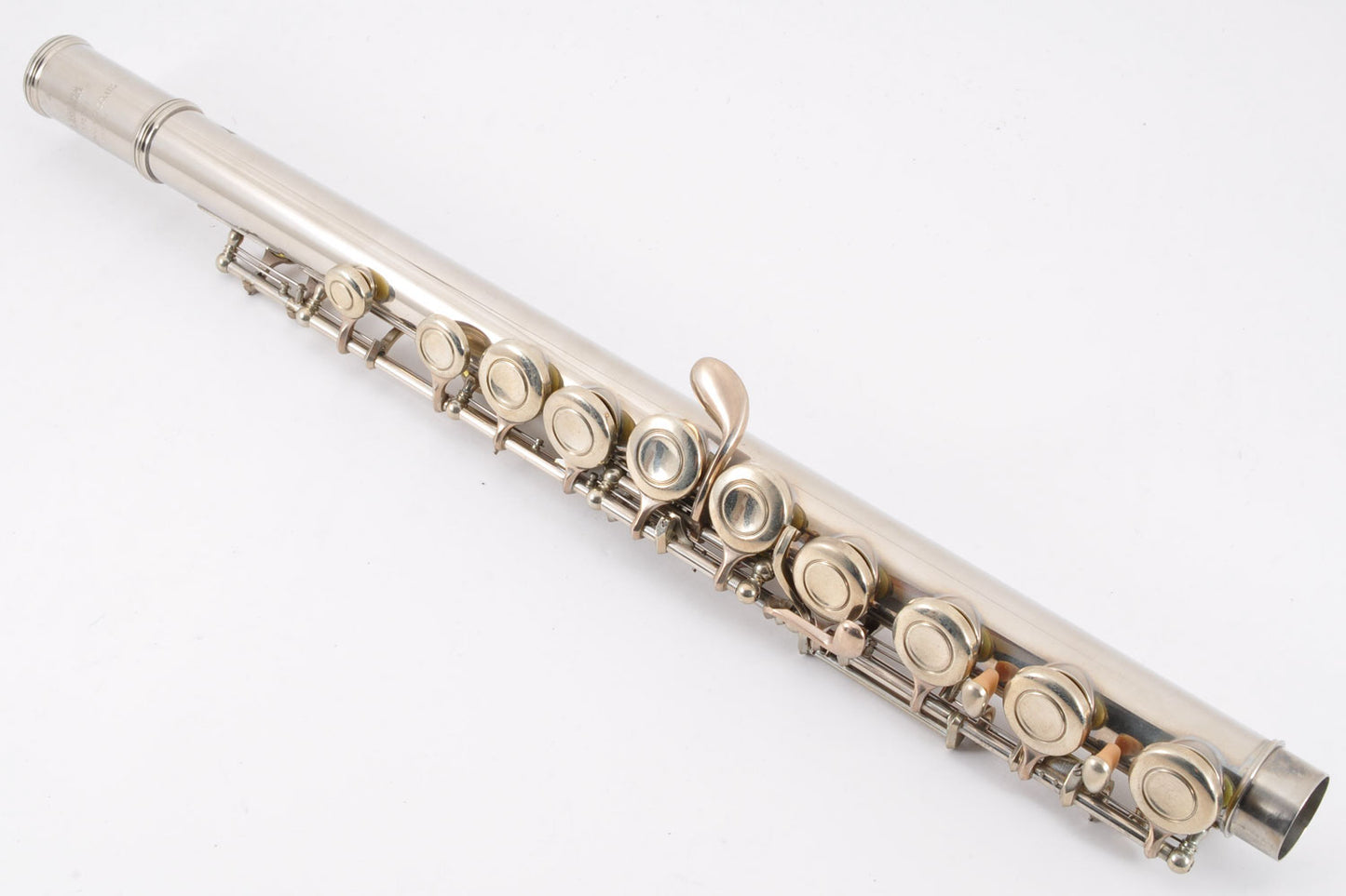 amaha YFL-211 Flute Silver w/Hardcase Made in Japan Used From Japan #036737