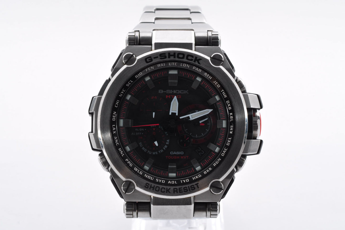 Casio G-SHOCK MT-G MTG-S1000D-1A4JF Black Dial Quartz Men's Watch 5369 Used From Japan