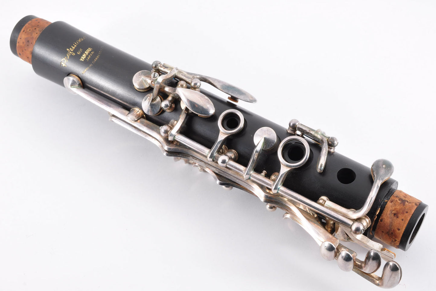 Yamaha YCL-651 Clarinet Bb w/Case Mouthpiece Ligature Made In Japan Used From Japan #004030