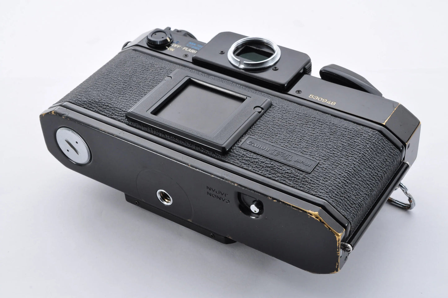 Canon F-1 Late model SLR 35mm Film Camera FD 50mm f/1.4 S.S.C. SSC "O" Fm Jp #530948
