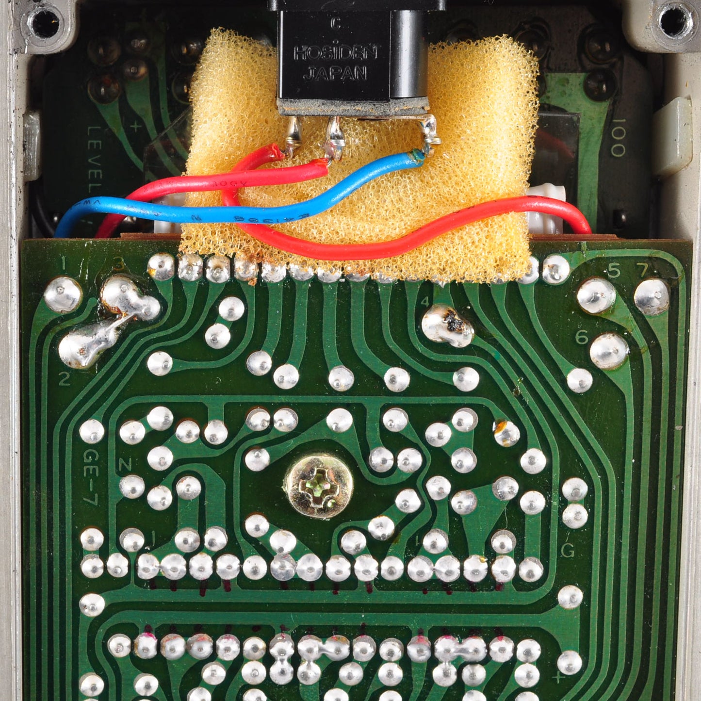 Boss GE-7 Modified Noiseless Equalizer PSA.OK Made In Taiwan 1997 Effects Pedal Used From Japan #GK27319