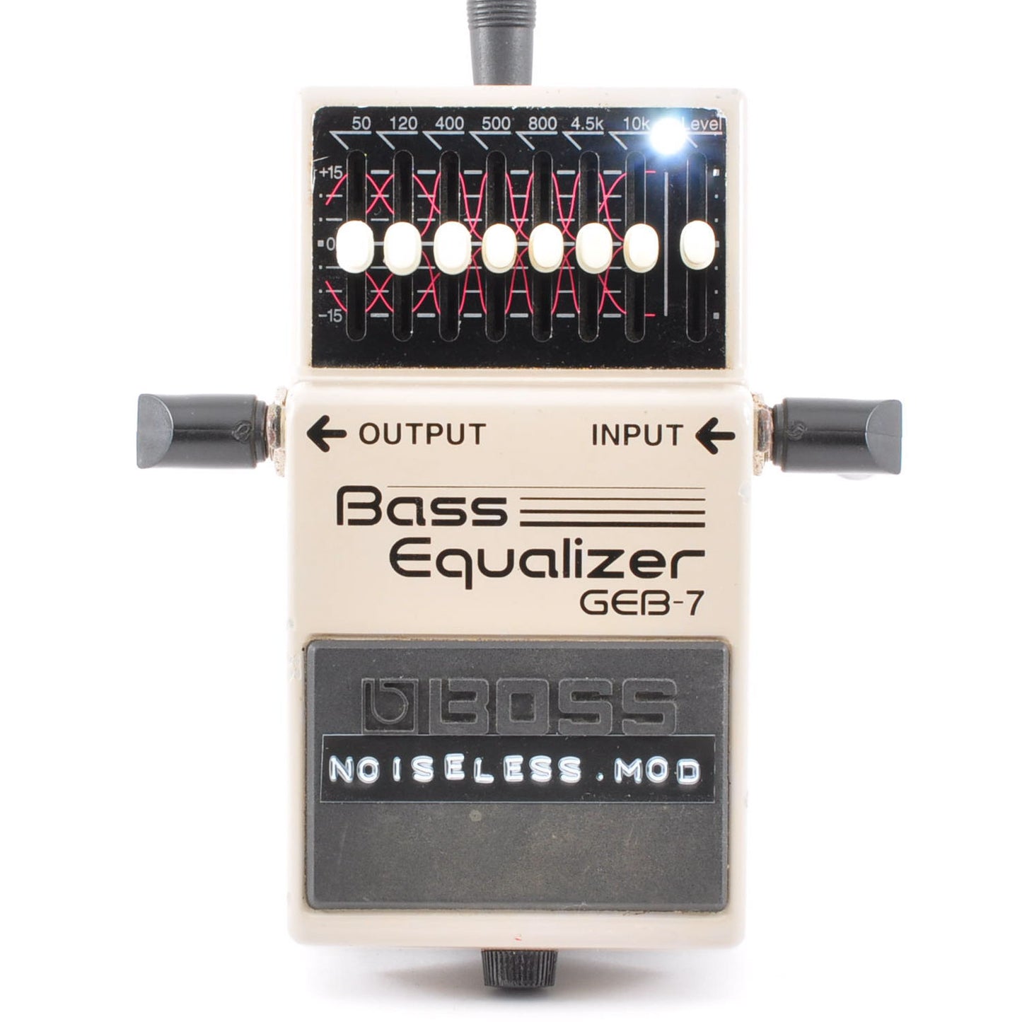 Boss GEB-7 Modified Noiseless For Bass Equalizer Pedal Mod Used From Japan #CN65959