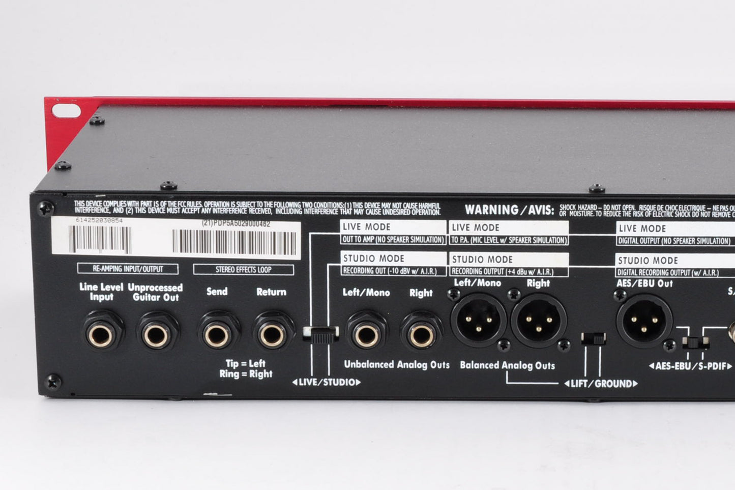 Line6 POD PRO Guitar Multi Effects Processor 2U Rack Used From Japan #462